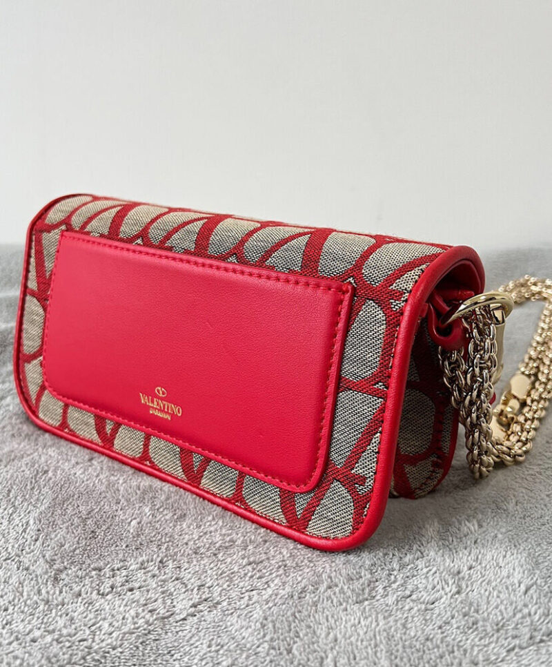 Valentino Small Loco Toile Iconographe Shoulder Bag